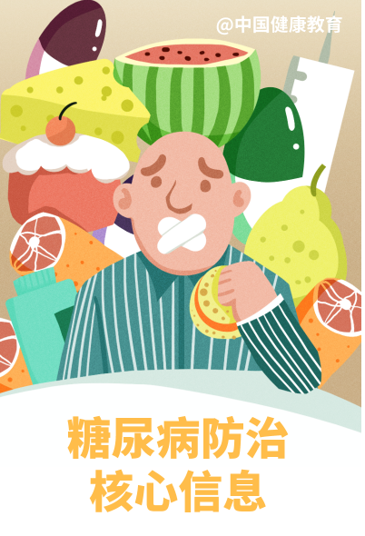 健康科普｜糖尿病防治核心信息