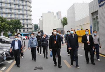 市应急委办到我院进行2022年度应急管理和消防工作考核现场核查