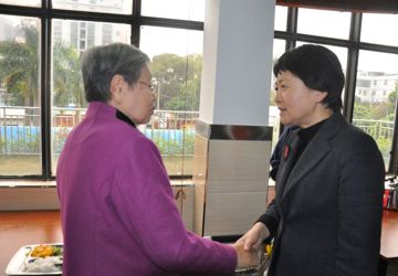 市卫计委孙美华副主任一行莅临我院调研护理院工作
