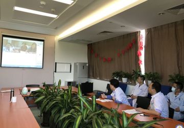 我院联合省医院协会举办首次远程会诊