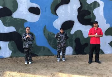 我院组织开展2017年临床实习生户外拓展训练