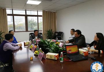中国医学科学院整形外科医院 （八大处整形医院）祁佐良院长莅临光明新区医疗集团交流指导