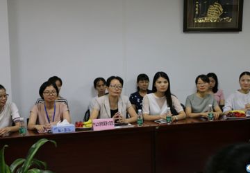 中山大学附属第七医院护理团队到我院进行工作交流