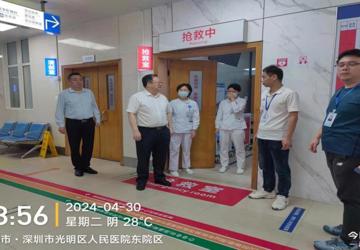 节前深入检查指导，确保医院及宿舍安全